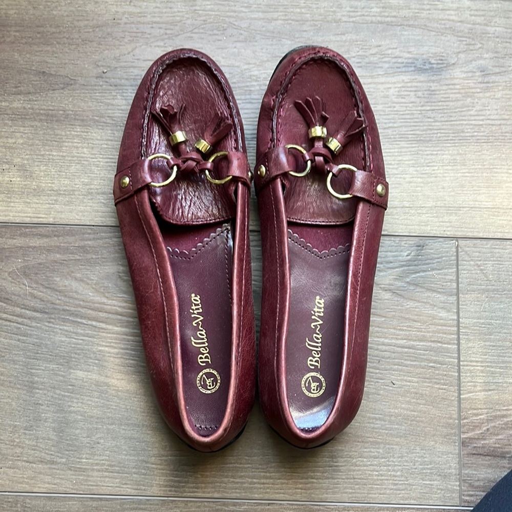 Bella Vita leather WW Moccasins